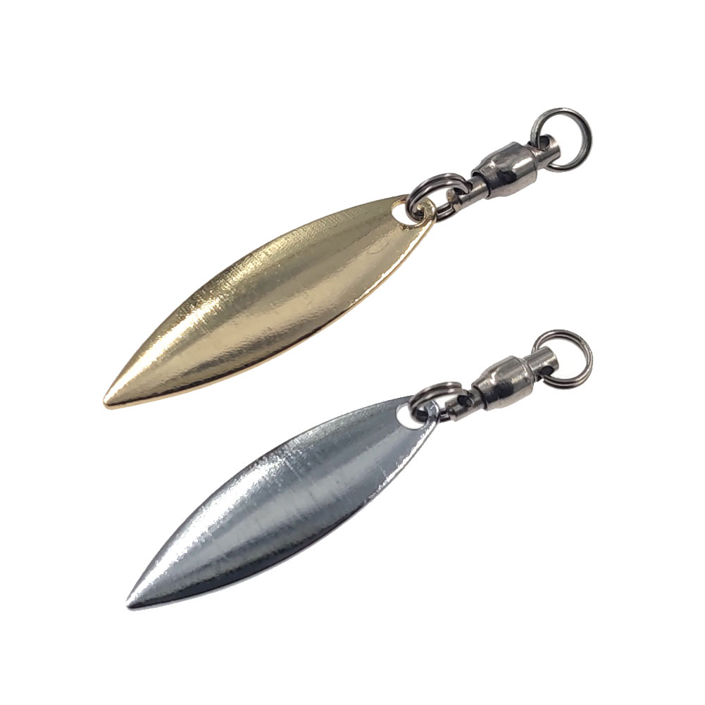 Fishing Lure Buzzbait - 10 adet Willowleaf Bıçakları Spinner Yem