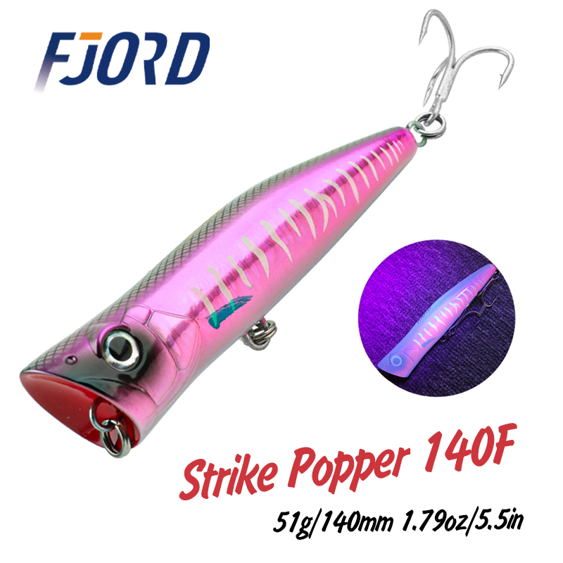 Fishing Lure Buzzbait - FJORD 140mm 51g Popper Balıkçılık Cazibesi