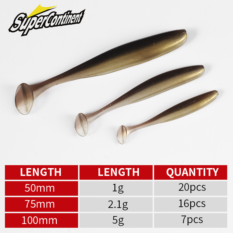 2020 YENI Süper Kıta Yumuşak L - Fishing Lure Soft Plastic incelemesi ve fiyatı