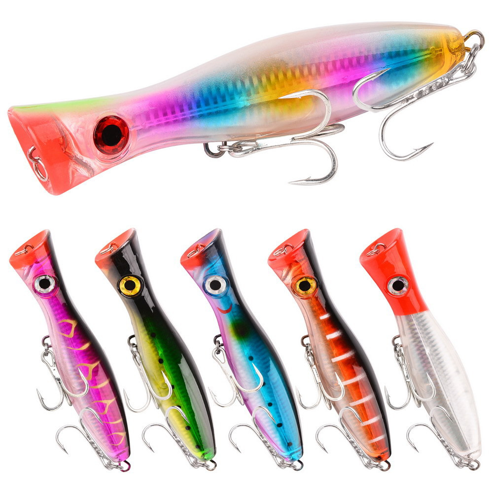 1 adet 43g/83g Büyük Popper Yü - Fishing Lure Popper incelemesi ve fiyatı
