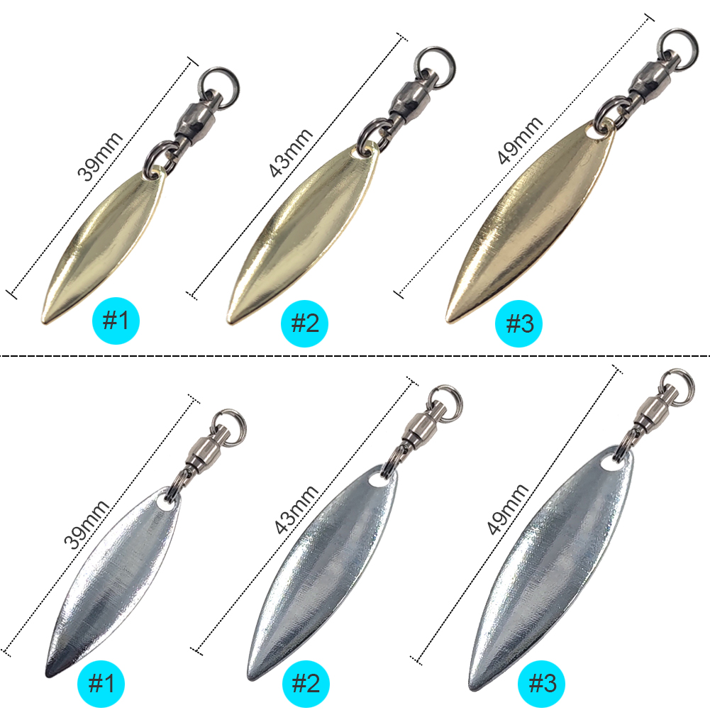 10 adet Willowleaf Bıçakları S - Fishing Lure Buzzbait incelemesi ve fiyatı