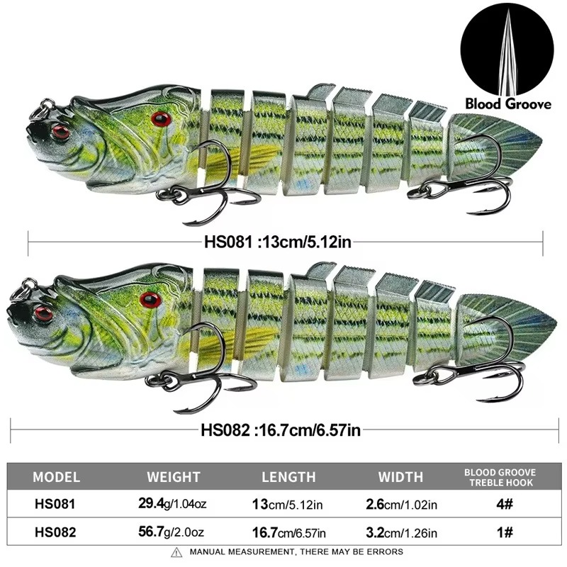 8 Eklemli Gerçekçi Yem 8 Bölüm - Fishing Lure Popper incelemesi ve fiyatı