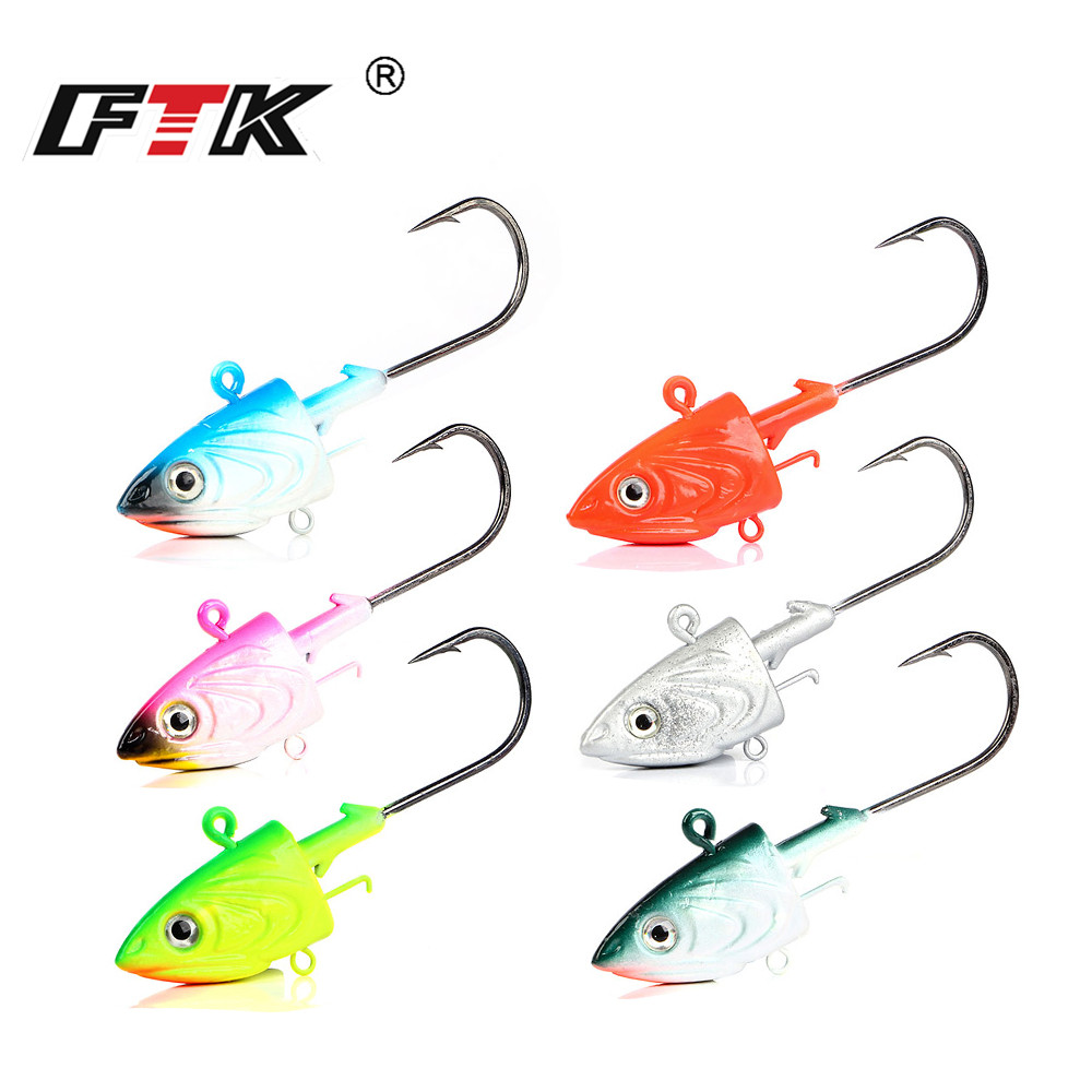 FTK 2 adet Jig kafa balıkçılık - Fishing Lure Soft Plastic incelemesi ve fiyatı