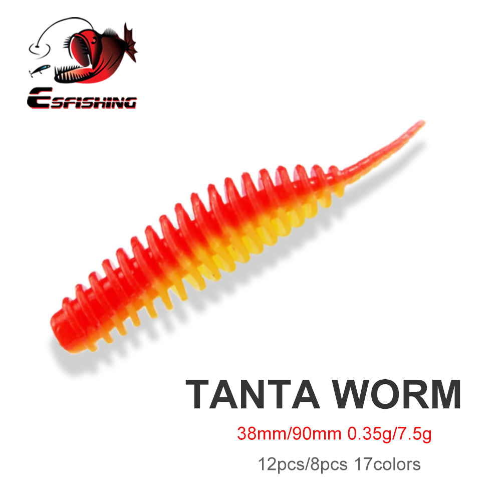 ESFISHING Balıkçılık Solucan Y - Fishing Lure Soft Plastic incelemesi ve fiyatı